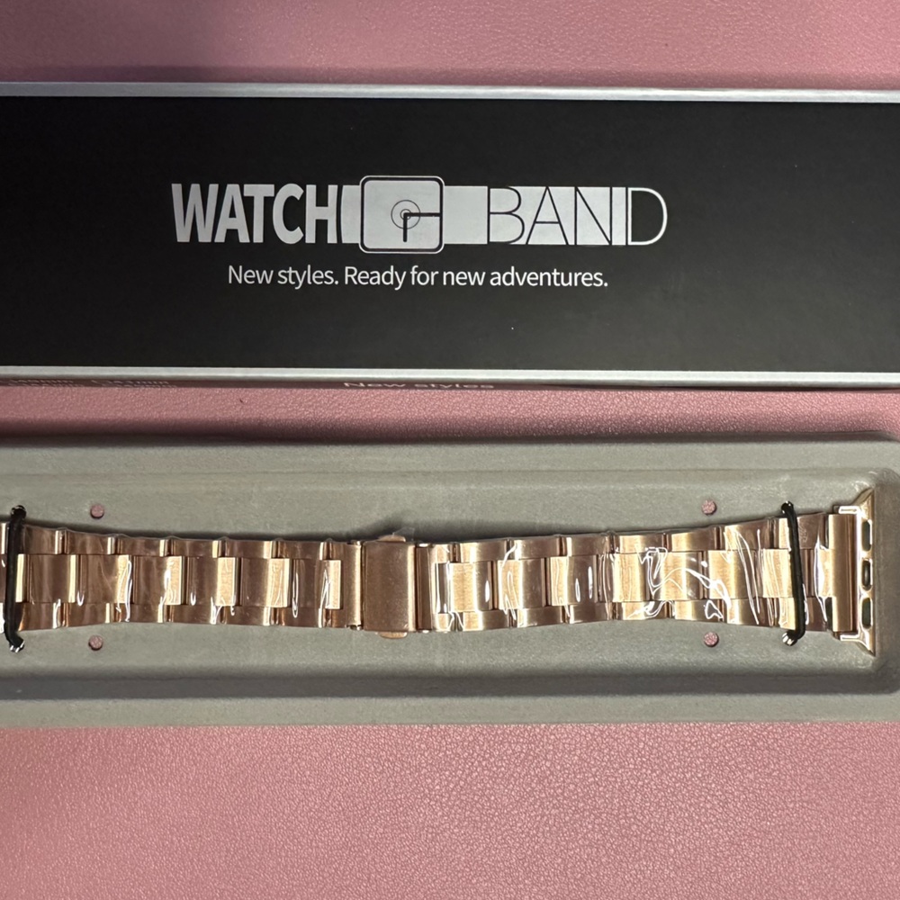 Appel watch band - rose gold